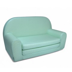 Petit canapé enfant convertible vert
