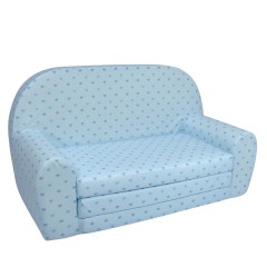 Petit canapé enfant convertible gris