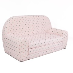 Petit canapé enfant convertible gris