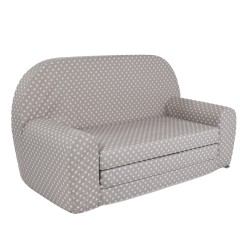 Petit canapé enfant convertible motif étoiles
