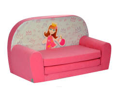 Canapé lit enfant Princesse