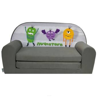 Mini canapé-lit enfant Monstres