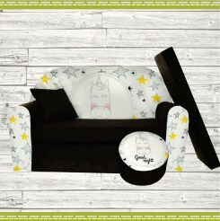 Sofa convertible enfant Licorne endormie