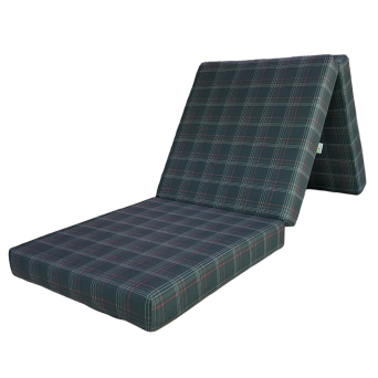 Matelas d'appoint Pliable XM 195x60x9 cm motif Écossais VW GTI - Le Choix Parfait pour les Voyageurs Solitaires