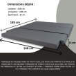 Matelas pliable spécial VW Multivan T5/T6 – confort de voyage garanti - 3