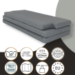Matelas pliable spécial VW Multivan T5/T6 – confort de voyage garanti - 4