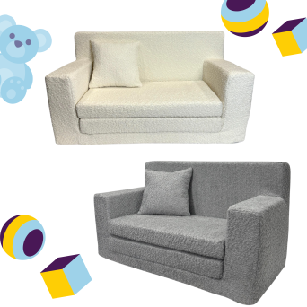 Canapé pour enfants DAVID – Confort et style pour la chambre de votre enfant