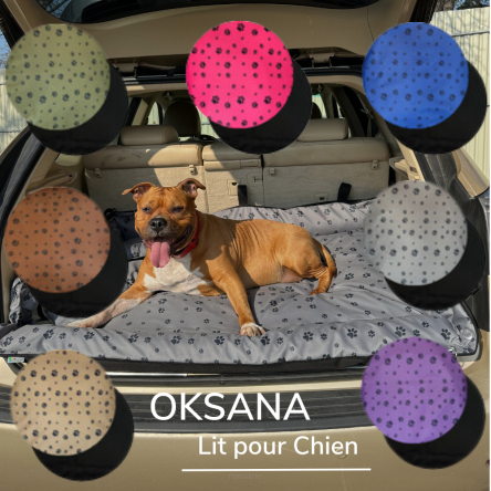 Lit pour Chien Oksana XL : Confort Ultime et Polyvalence pour Votre Compagnon