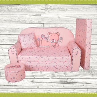 Sofa enfant 2 places convertibles Sweet-Bear