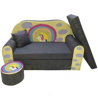 Sofa convertible enfant Licorne