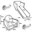 Fauteuil Pliable en Mousse pour Enfants Licorne Magique - Douceur et Sécurité au Rendez-vous! - 6